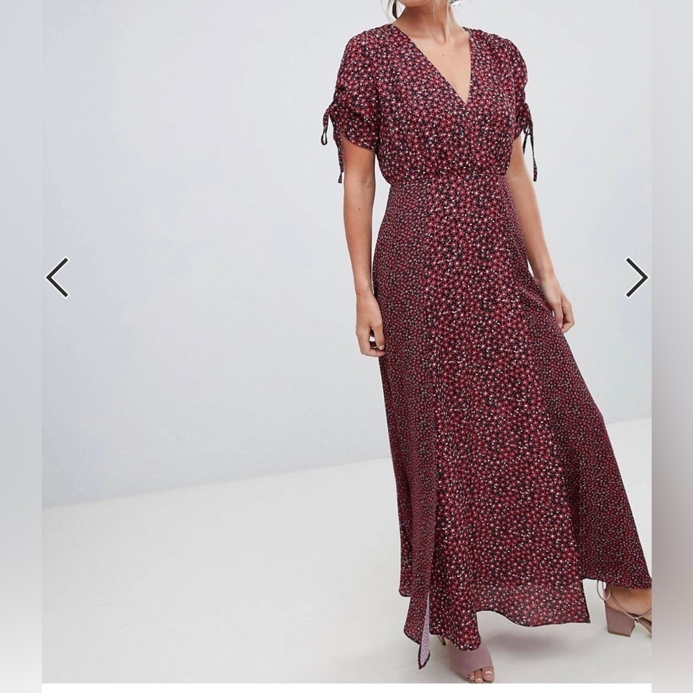 French Connection Maxi Tea Dress - Floral Print - Picture 4 of 14